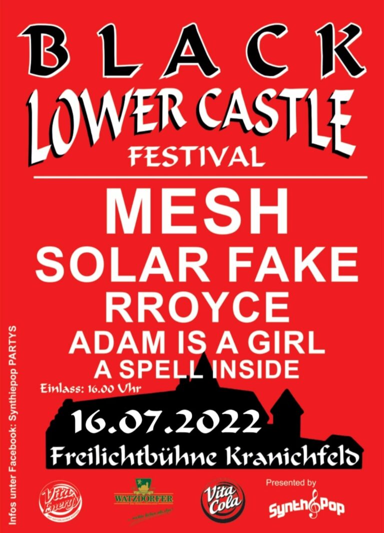 1. Black Lower Castle Festival, 16.07.2022, Niederburg in Kranichfeld (Thüringen) – Der Bericht